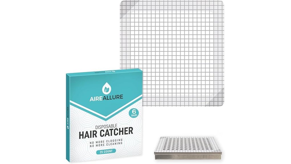 Disposable Shower Drain Covers for Travel Hair Catchers 5 disposable shower hair catchers