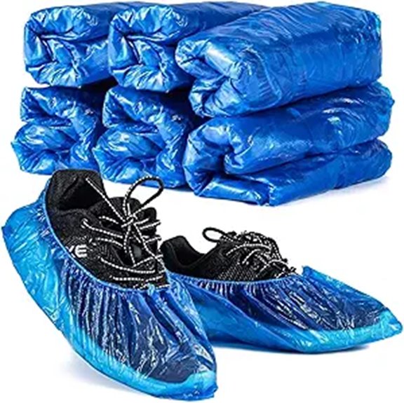 Best Packable Shoe Covers for Hostel Showers You’ll Love 2 disposable waterproof all sized covers