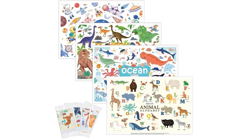The Ultimate Disposable Placemats for Kids Dining 10 disposable waterproof baby placemats