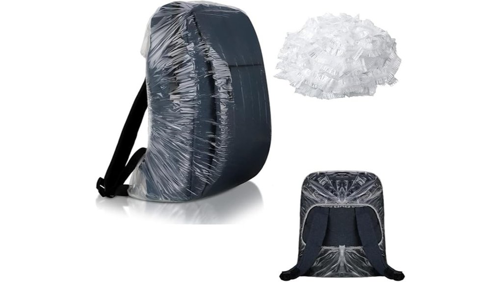 disposable waterproof backpack covers