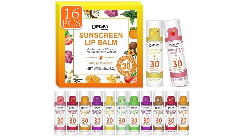 dmsky 16 pack spf30 lip