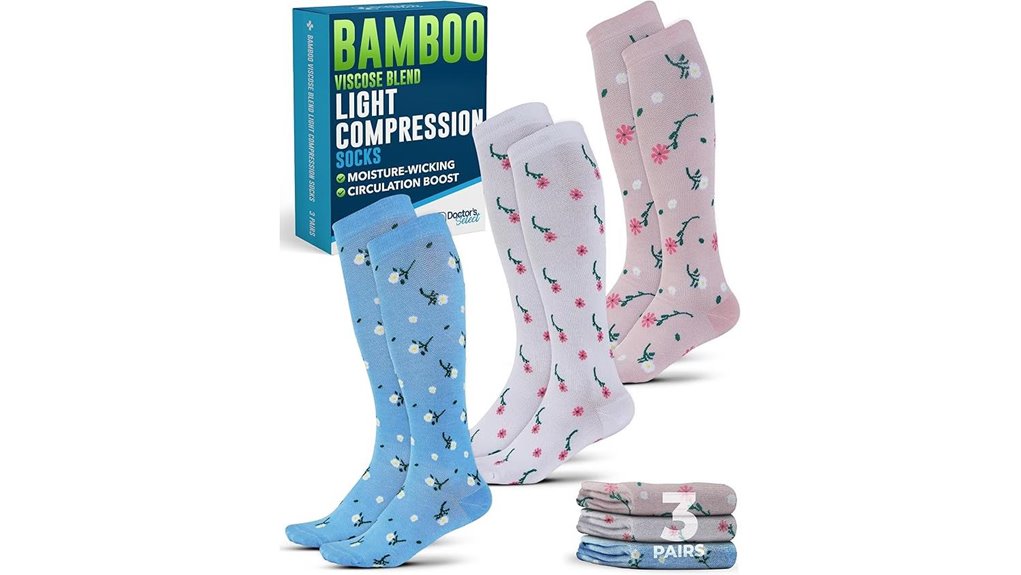 doctor s bamboo 8 15mmhg 3 pairs
