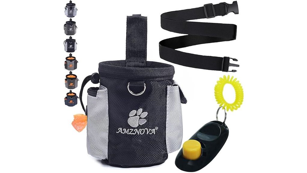 Travel Pet Treat Pouches (Clip‑On, Washable) Keep Snacks Easy 13 dog treat waistbelt pouch
