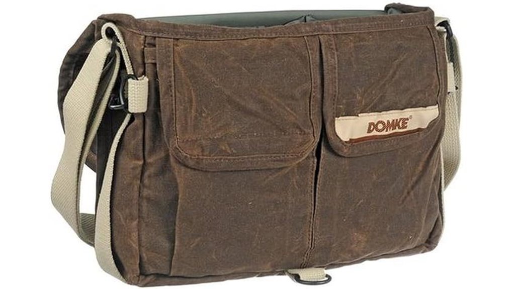Travel Satchels With Padded Camera Inserts Secure Your Gear 14 domke camera satchel brown