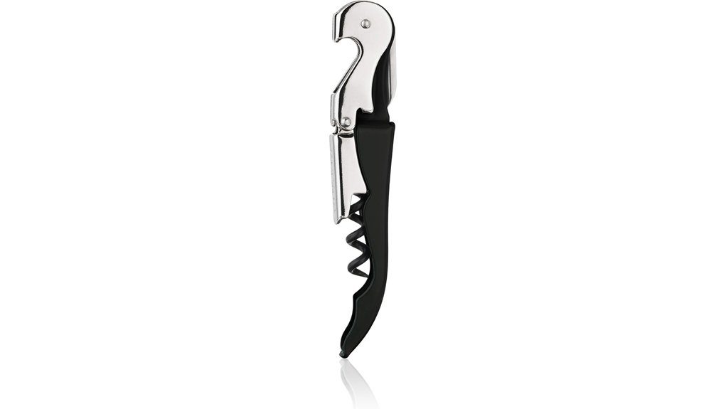 double hinged foil corkscrew