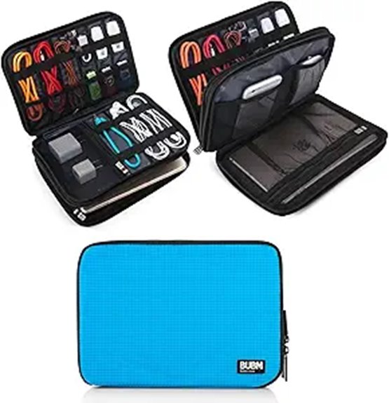 double layer ipad organizer
