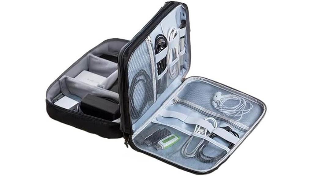 Top Cable Organizers for Travel: Elastic vs Zip Cases 1 double layer weatherproof cable organizer