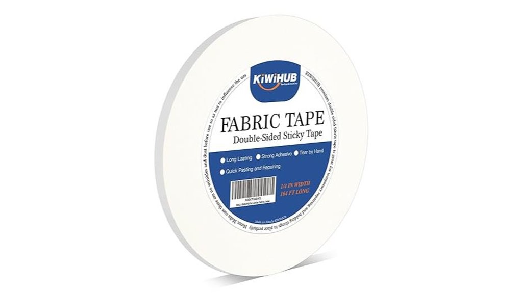 Fabric Tape for Travel Hemming – No Needle Needed 13 double sided hem tape 164ft