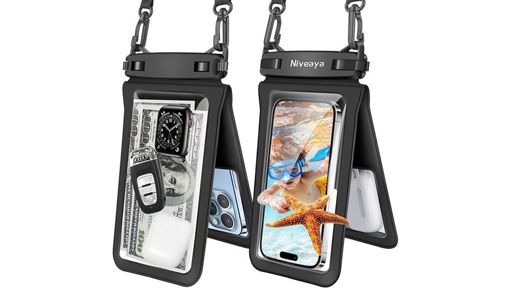 Top Waterproof Phone Cases for Travel & Everyday Protection 11 double space waterproof pouch