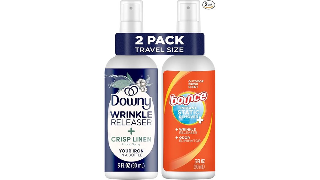 downy 2 pack travel bundle
