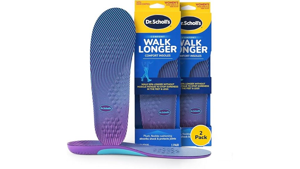 Top Insoles for Travel: Comfort for Standing & Walking All Day 1 dr scholl arch support insoles