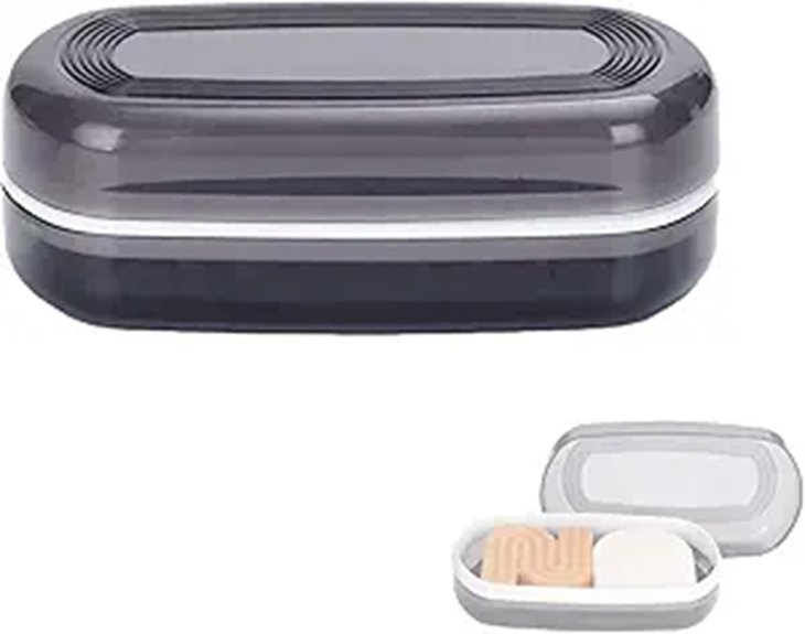 Top Shampoo Bar Cases with Drainage That Keep No Mush 12 drainable kitsch shampoo bar