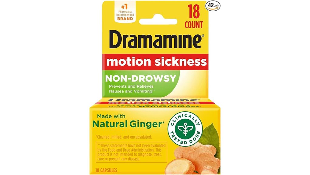 dramamine raspberry chewables pack