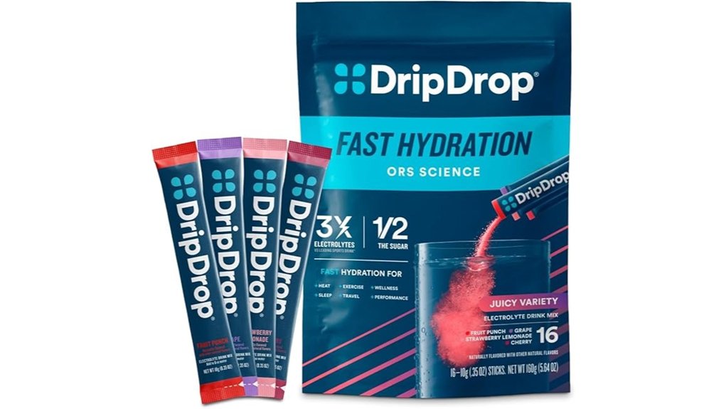 Best Rehydration Packets For Travel That Keep You Hydrated 5 dripdrop four flavor hydration packets