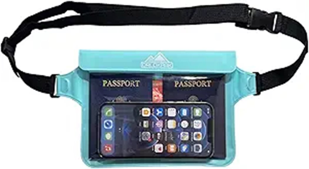 drlokpak waterproof secret waistbag