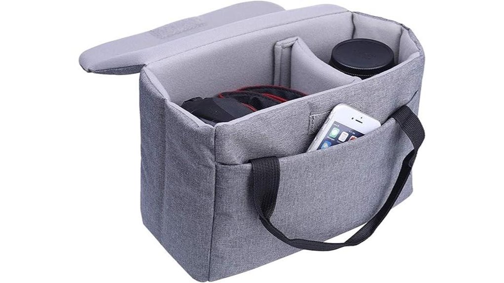 Camera Cube Inserts for Tote Bags That Convert Anything 11 dslr protective insert cube