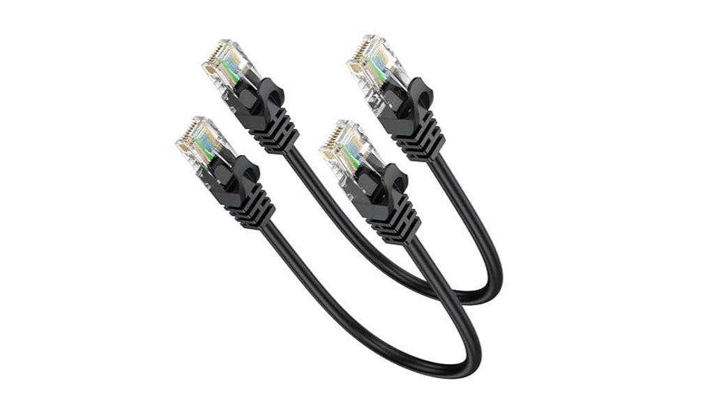 dual 0 5ft 10gbps cat6