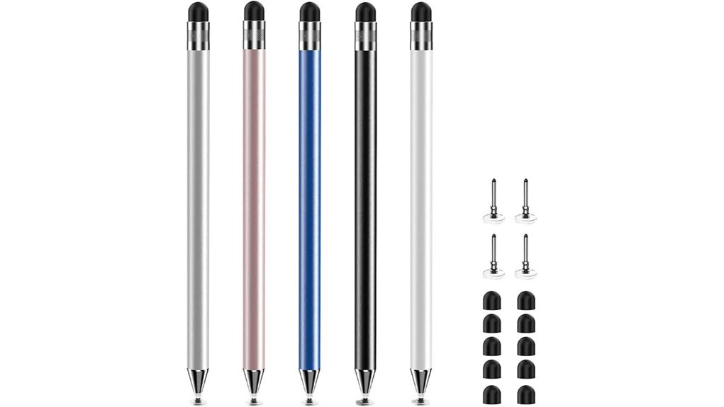 dual 10 nib 5 color stylus