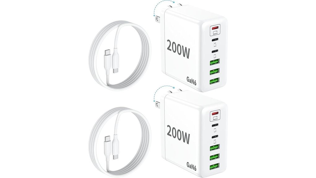 Top USB‑C GaN Chargers That Make Traveling Hassle‑Free 11 dual 200w 6 port charger