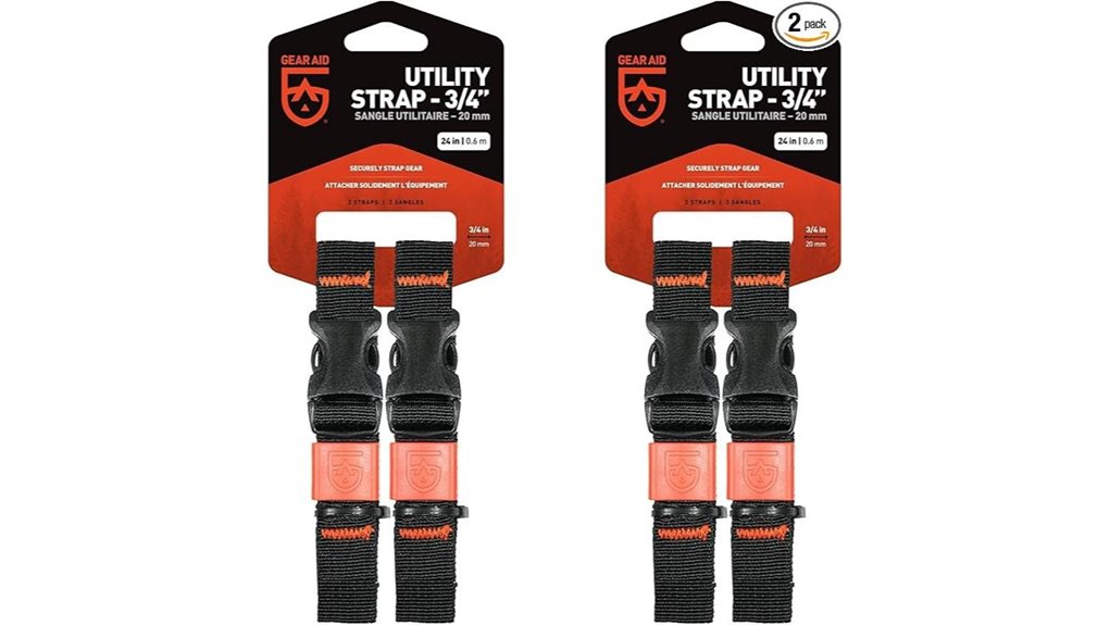 dual 3 4 side release straps