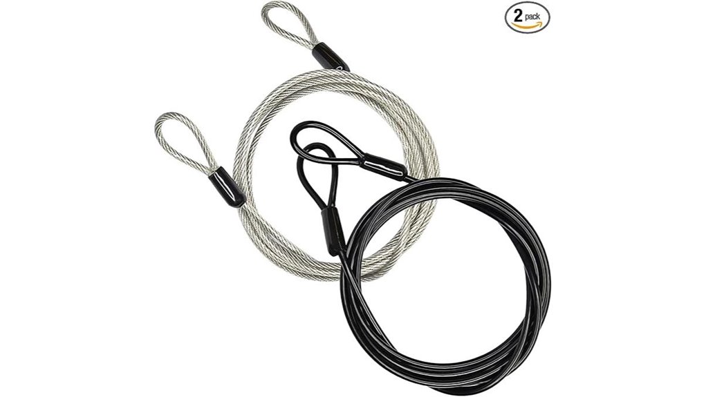Top Cable Locks for Travel That Keep Gear Secure and Ready to Roll 2 dual 3mm braided locks