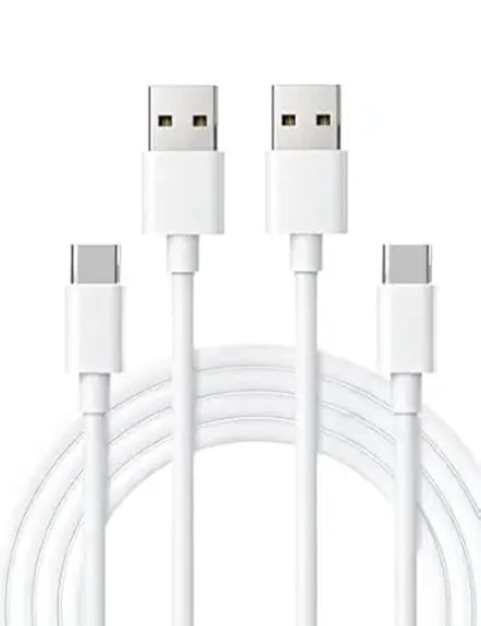 Top Travel Charging Cable Sets (Short + Long Combo) Must‑Have 8 dual 6ft 3ft usb c
