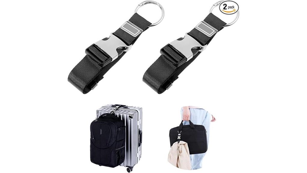 dual adjustable luggage gripper