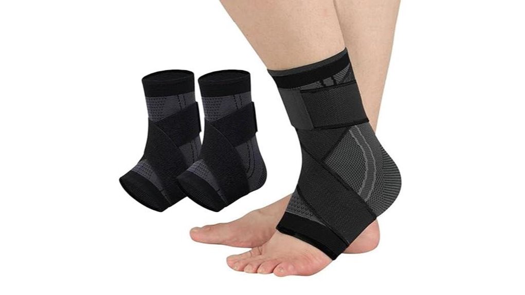 Packable, Breathable Travel Ankle Braces You’ll Love 4 dual ankle compression sleeve