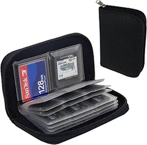 Top Memory Card Holders to Keep Your Photos Safe 15 dual black 22 slot holders