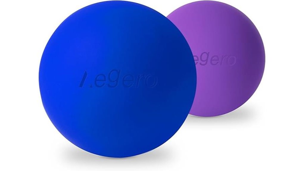 Compact Massage Balls That Travelers Love for Back & Feet 5 dual blue purple massage balls