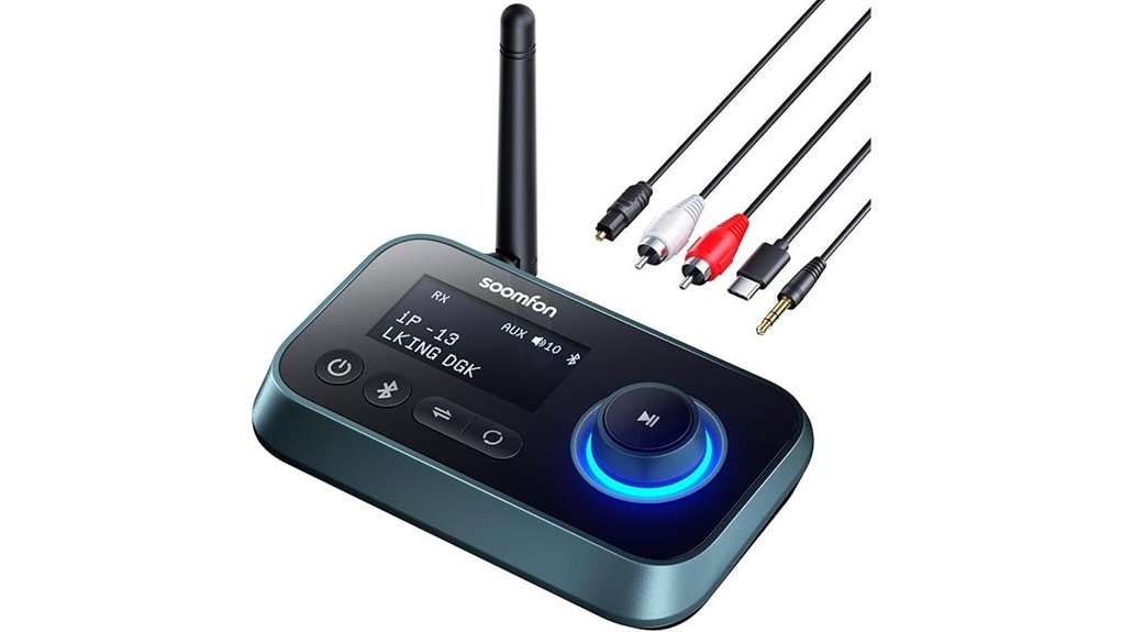Bluetooth Audio Transmitter (Seat Screen) Brings Sound 3 dual bluetooth tv transmitter
