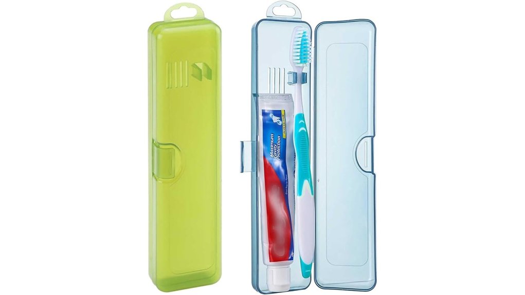 Ventilated Toothbrush Travel Cases That Dry Fast 14 dual breathable toothbrush holders