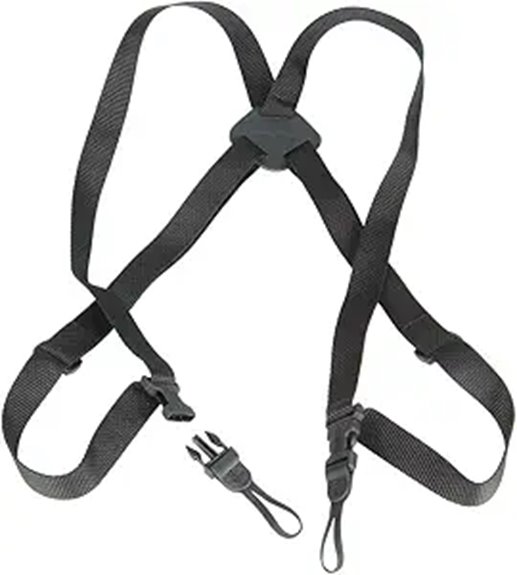 dual camera binocular harness