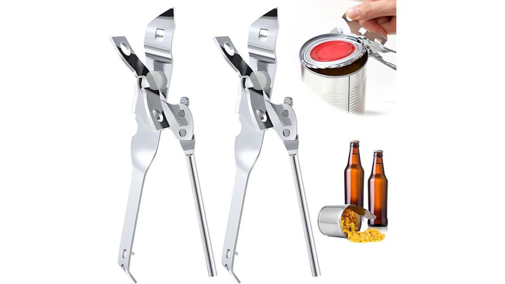 Mini Can Openers: Tiny and Sharp Solutions for Travelers 15 dual heavy stainless opener