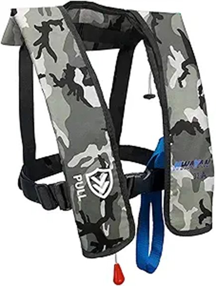 Top Life Jackets for Travel (Inflatable PFDs) Keep You Safe 15 dual inflation adult life jacket
