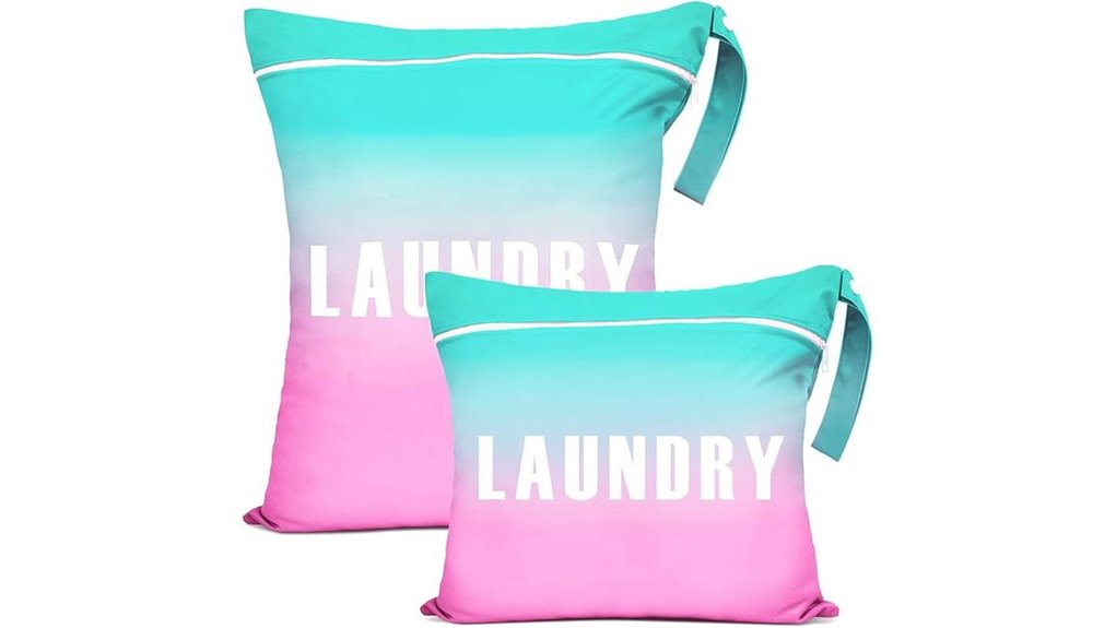 dual large waterproof laundry