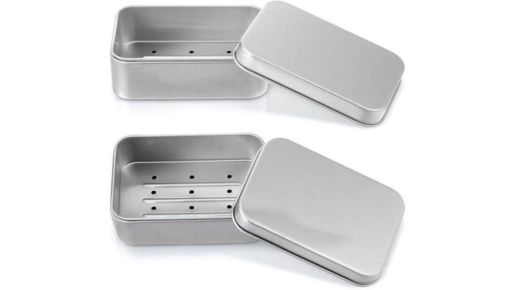 Best Refillable Shampoo‑Bar Tins: Rust‑Free, Great Drainage 9 dual leakproof aluminum soap