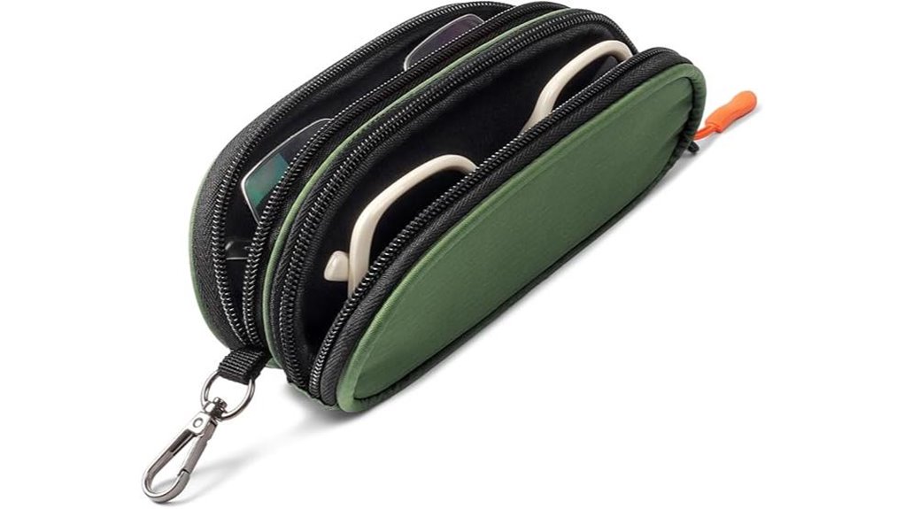 Sunglasses Cases That Protect Your Specs Without Extra Bulk 3 dual lens case keychain