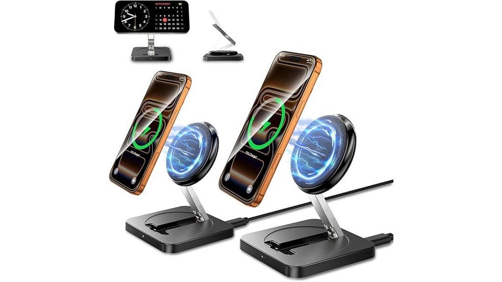 dual magnetic wireless charger