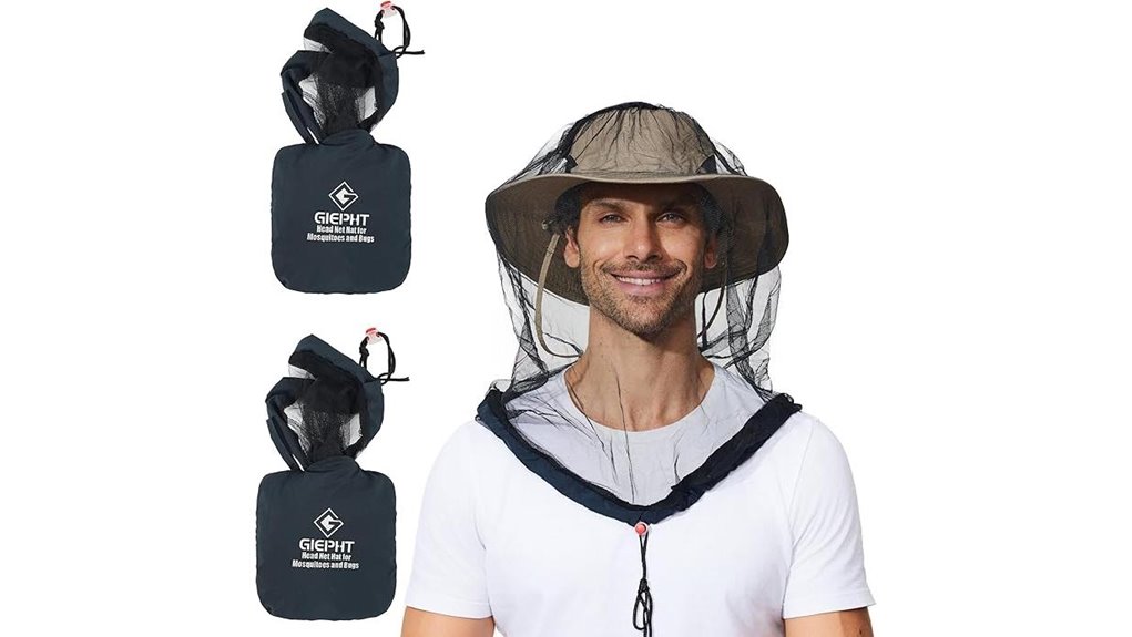 Top Ultralight Head Nets for Breathable Mosquito Trips 6 dual mosquito net set