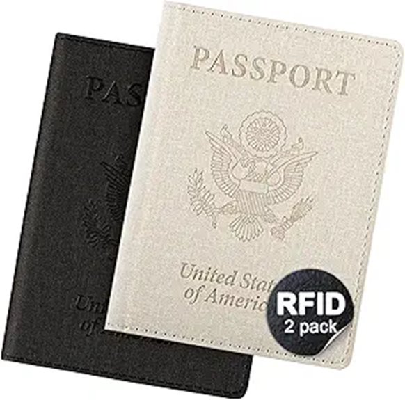 dual passport rfid cardslots
