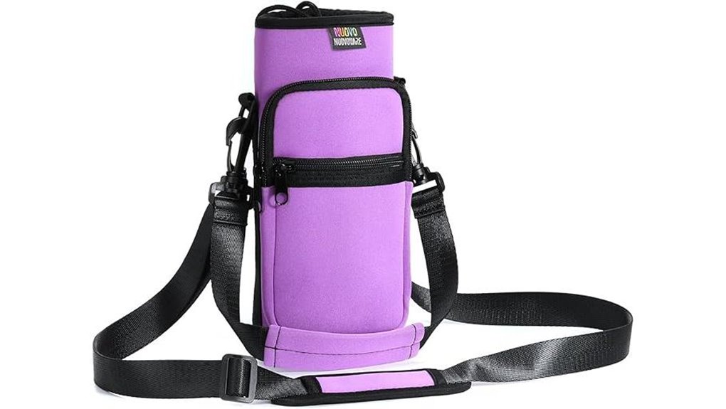 Top Hands-Free Hydration Bottle Slings for Travelers 5 dual pocket neoprene bottle carrier