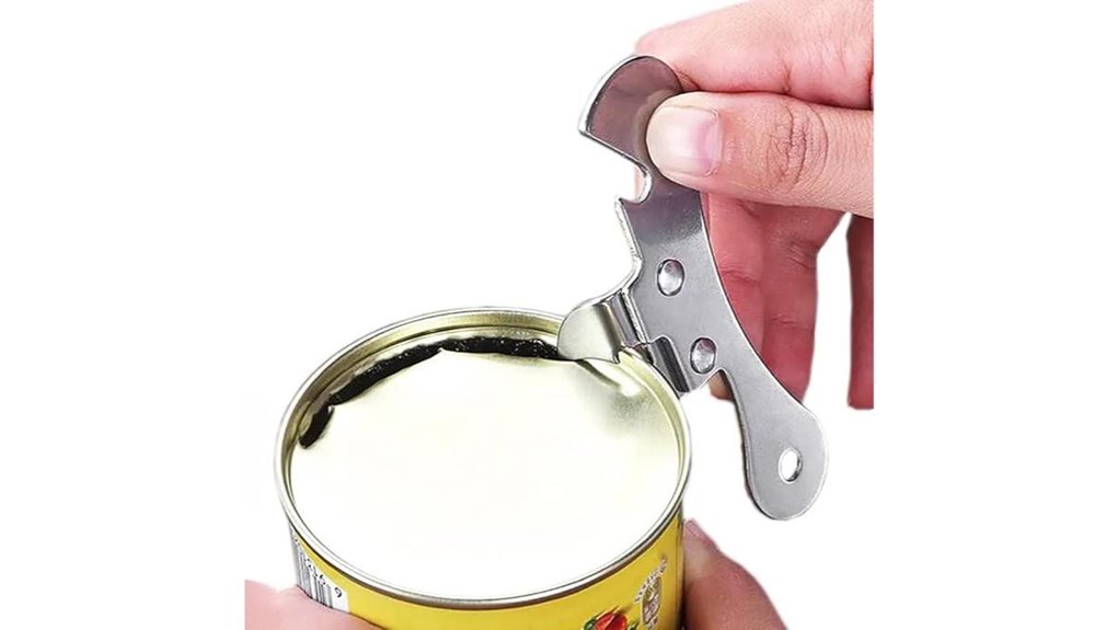 Mini Can Openers: Tiny and Sharp Solutions for Travelers 9 dual portable stainless opener