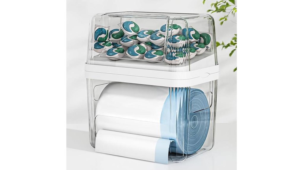 Best Dishwasher Pod Containers That Keep Your Sink Spotless 7 dual purpose trash laundry container