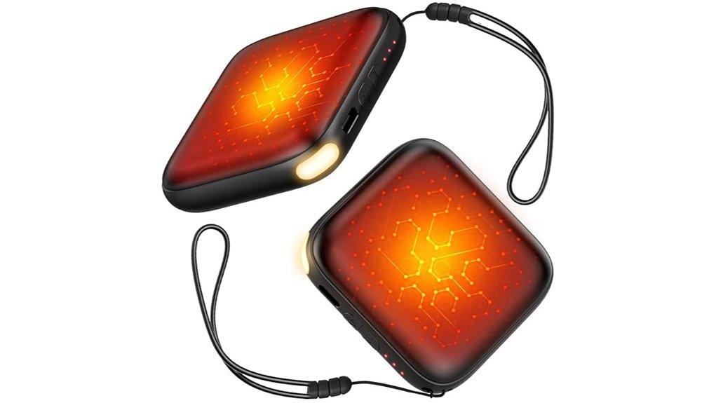 Heated Accessories for Winter Travel That Keep Your Hands Toasty 14 dual rechargeable 3 temp warmers
