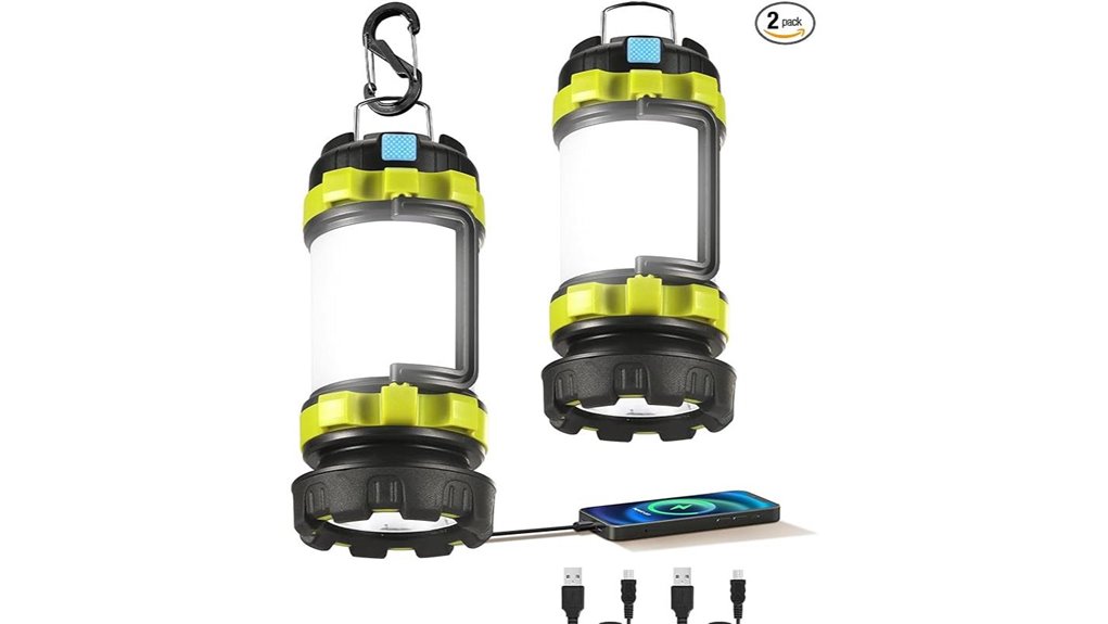 Top Rechargeable Lanterns for Camping-Style Adventures 11 dual rechargeable led lantern
