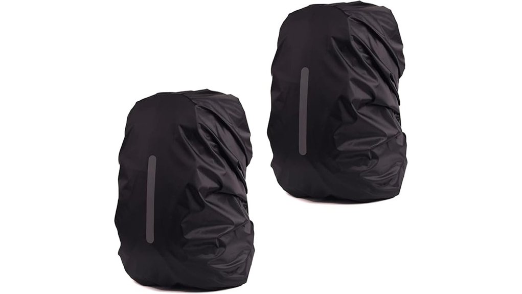 dual reflective rain covers