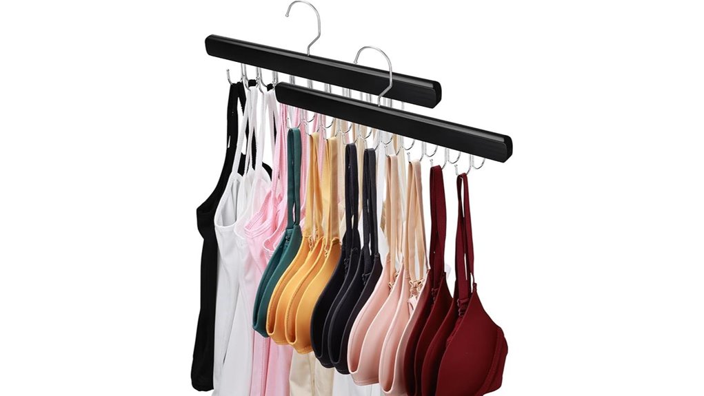 Must-Have Bra Organizers That Stop Your Bra From Crushing 10 dual rotating bra hangers
