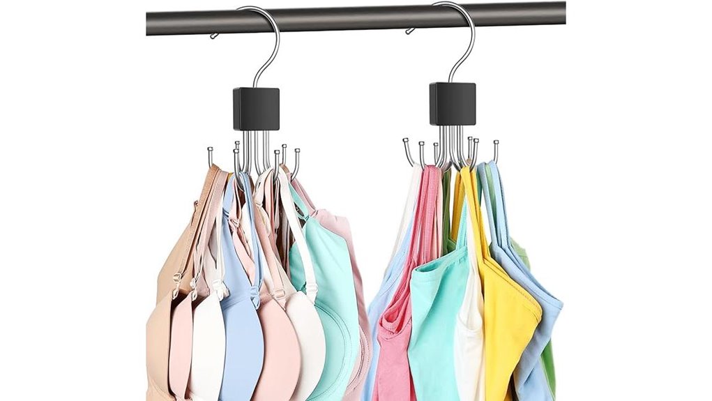 Must-Have Bra Organizers That Stop Your Bra From Crushing 12 dual rotating tank hangers