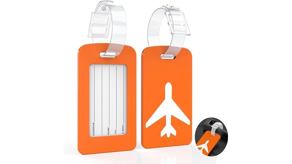 dual silicone tsa tags